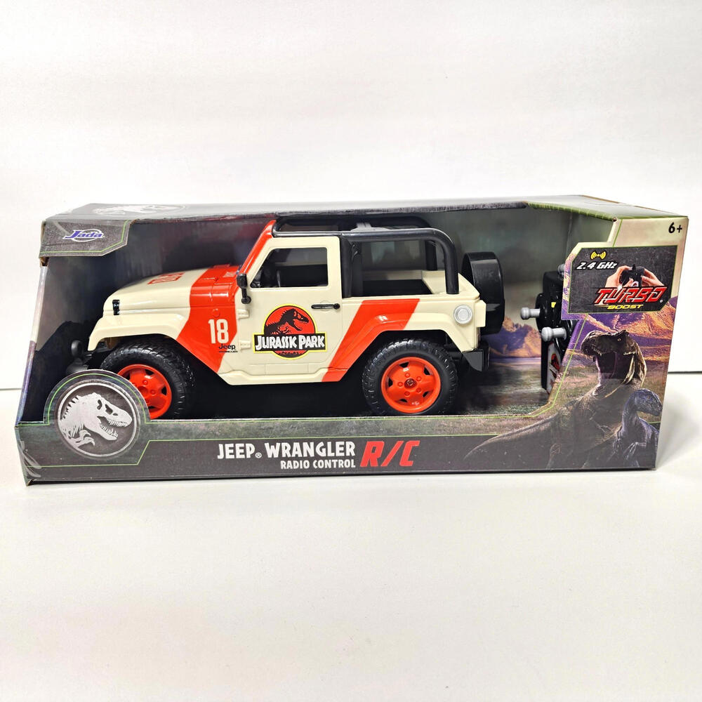 Jeep Wrangler Jurassic Park Legacy Collection R/C Remote Control New